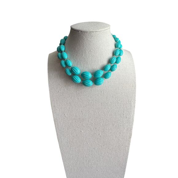 Lot Of 4 VTG Antique Germany Japan Hong Kong Beaded Statement Necklaces - Picture 3 of 10